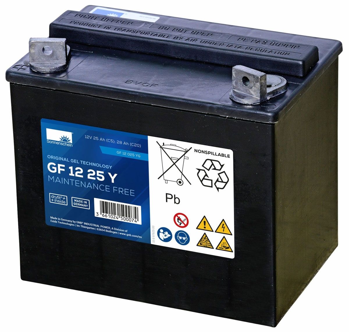 GF12025YG Sonnenschein Battery (GF1225YG / GF 12 25 Y G)