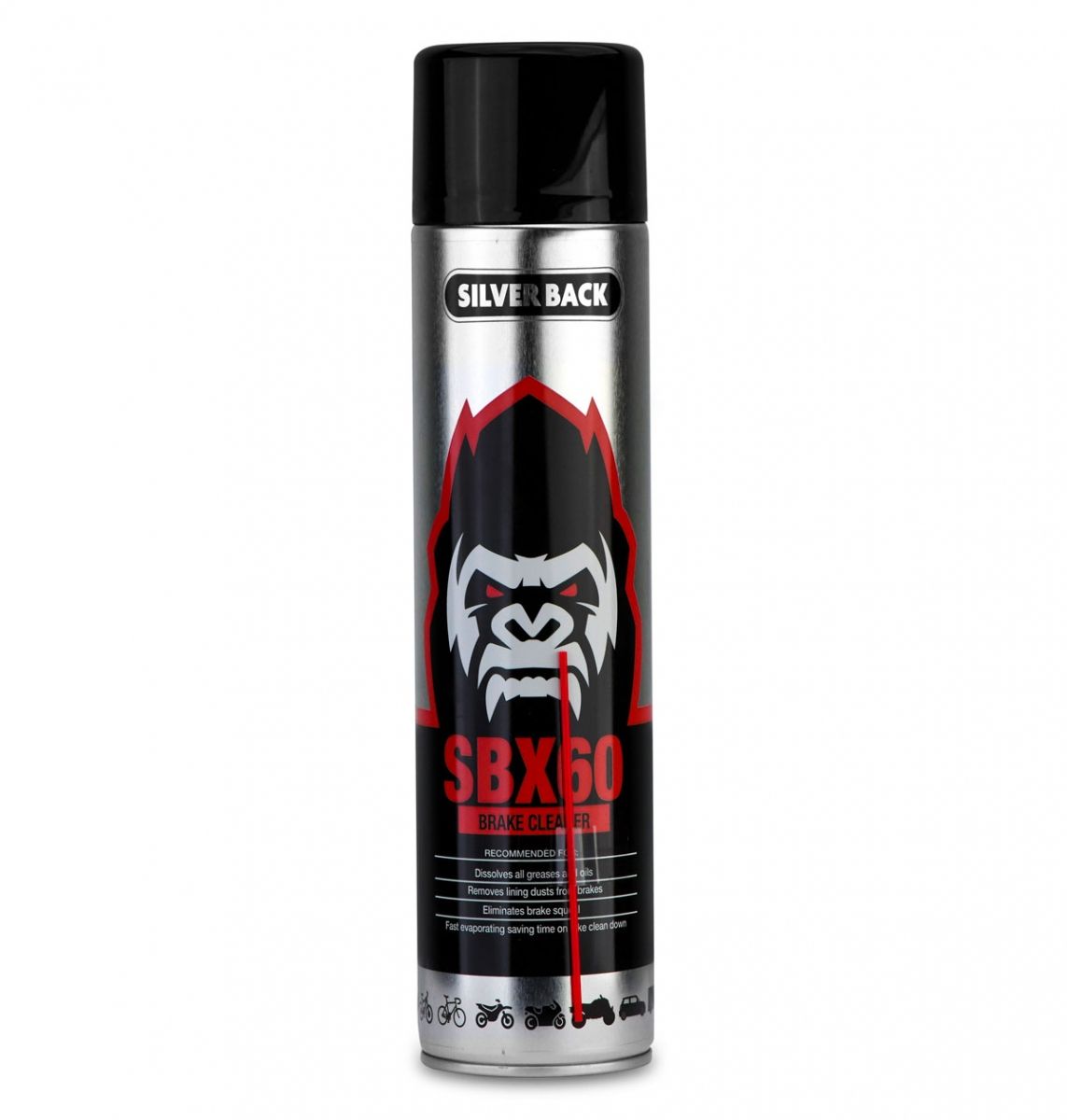 SilverBack SBX60 Brake Cleaner 500ml