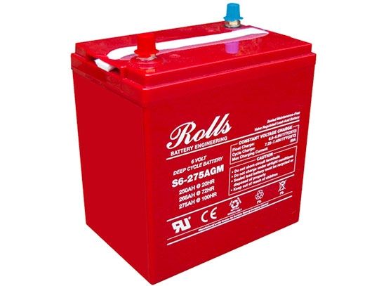 Rolls S6-275AGM Deep Cycle Series 6 Volt Battery