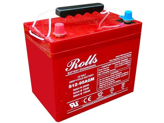 Rolls S12-95AGM Deep Cycle Series 12 Volt Battery