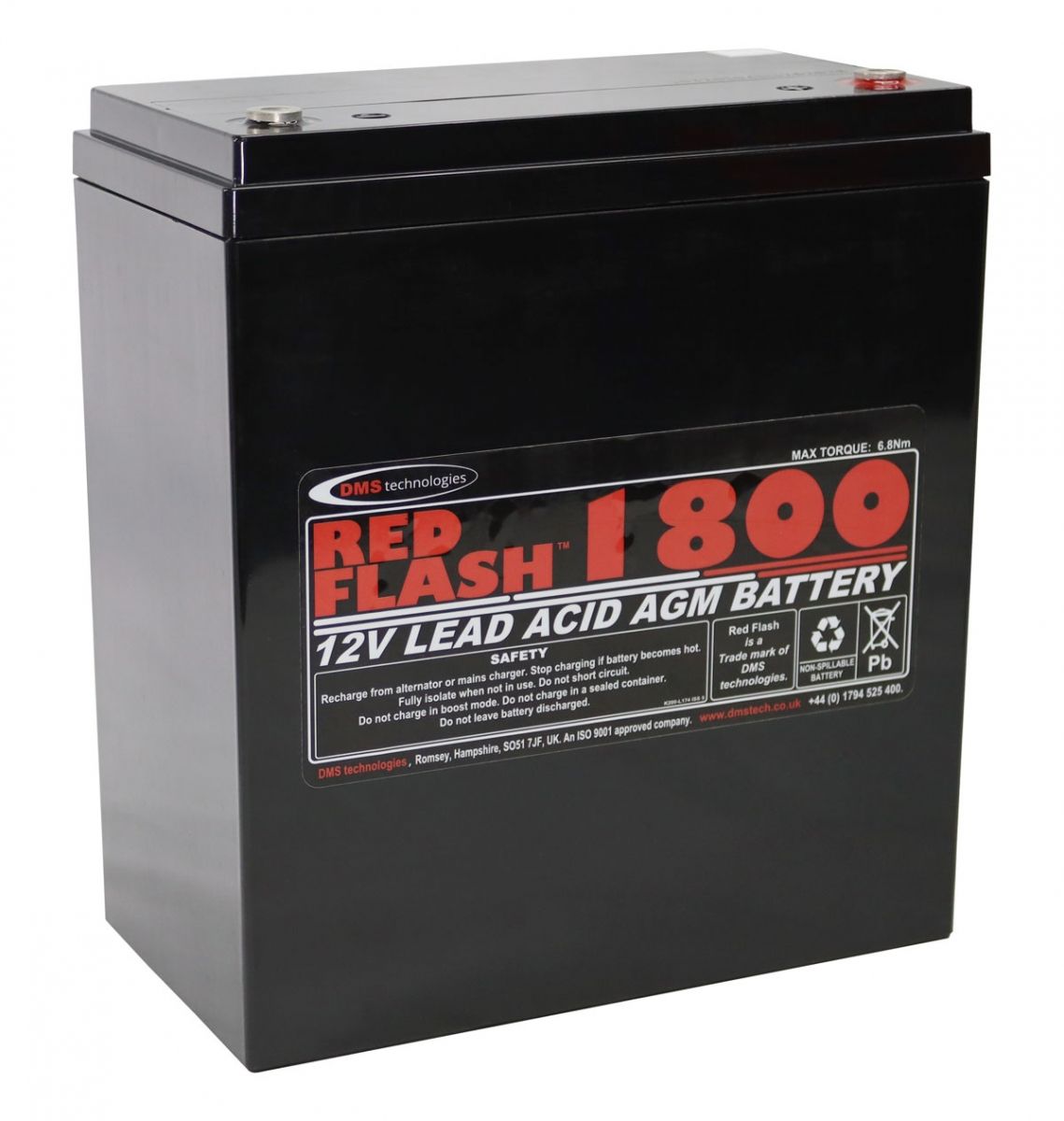 Red Flash 1800 Battery