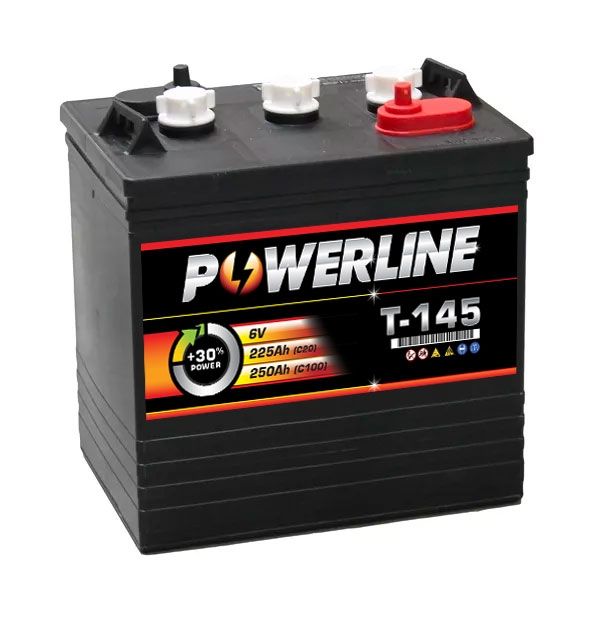 T145 Powerline Battery Deep Cycle 225Ah