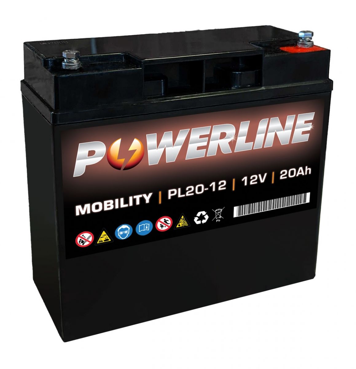 PL20-12 Powerline Battery 12V 20Ah