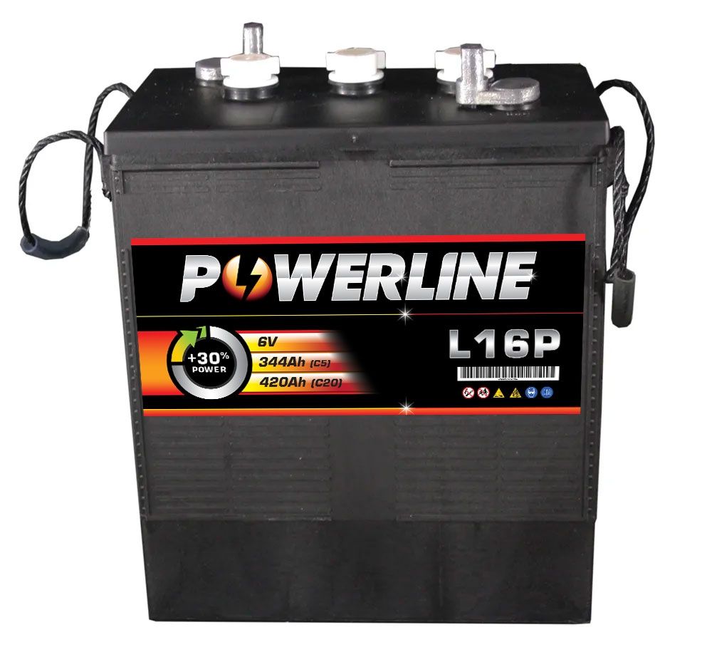 L16P Powerline Battery Deep Cycle 420Ah