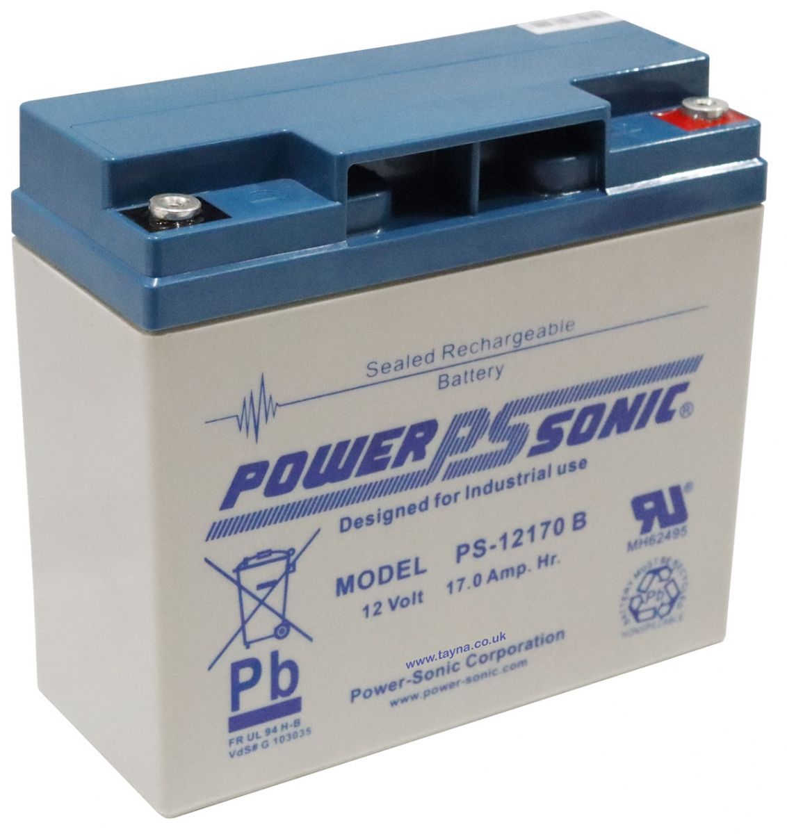 PS-12170 Power Sonic VRLA Battery 17Ah (PS-12170VDS)