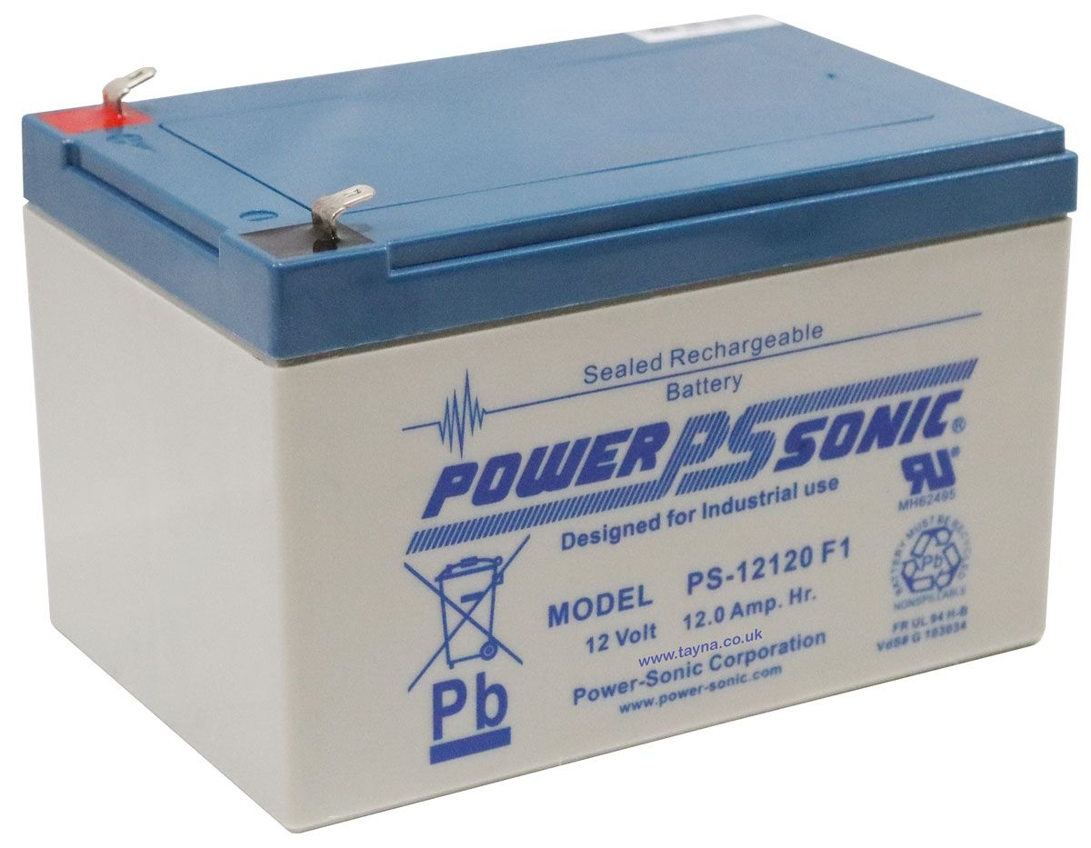 PS-12120 F1 Power Sonic VRLA Battery 12Ah (PS-12120VDS)