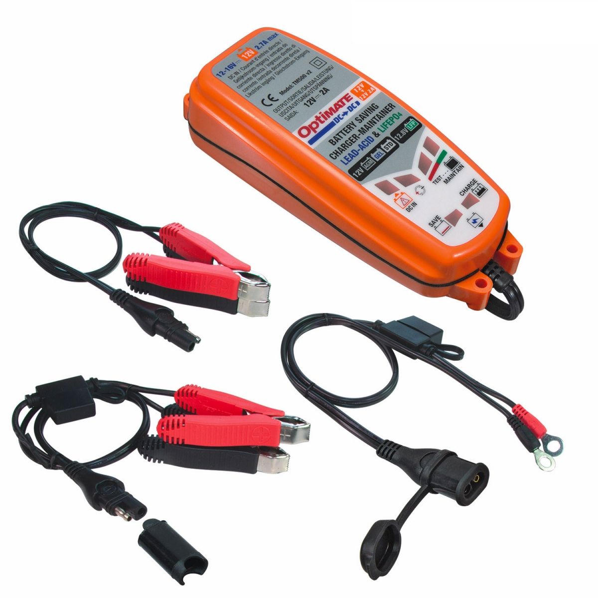 Optimate OPTDC DC-DUO 12V-12V 2A Battery Charger & Optimiser TM500 V3