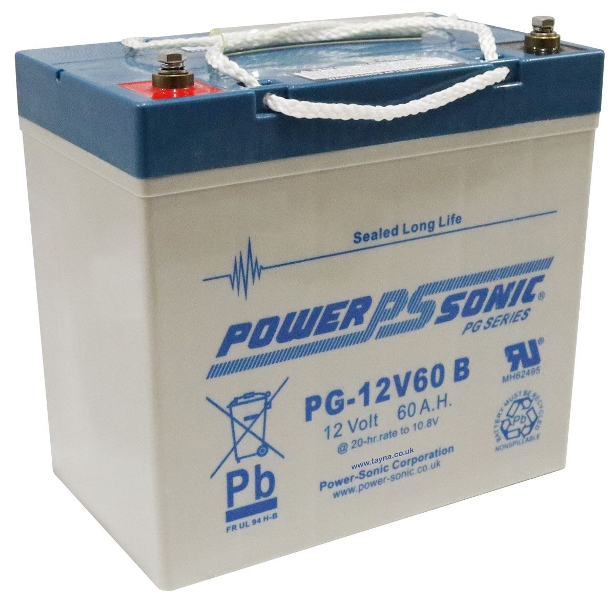 PG-12V60 Power Sonic VRLA Battery 60Ah