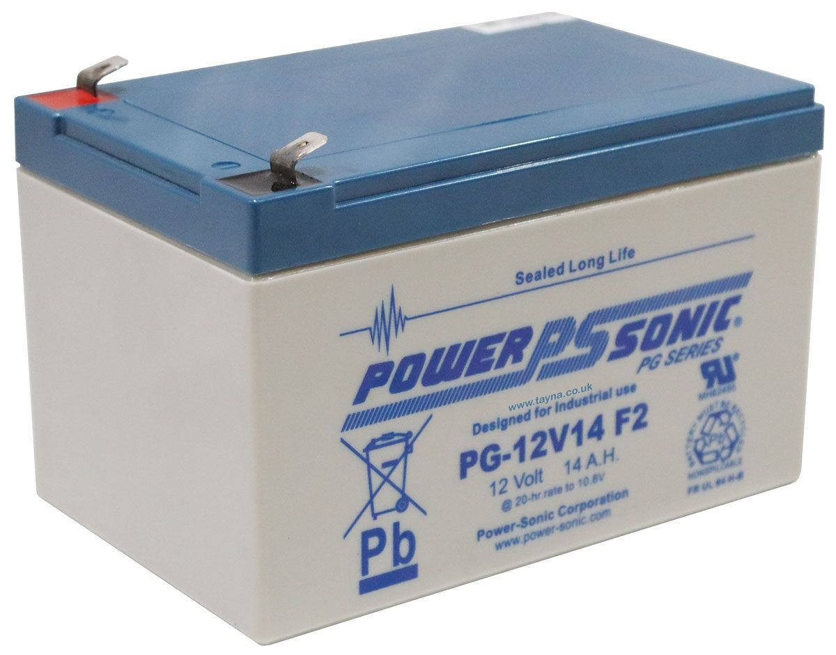 PG-12V14 Power Sonic VRLA Battery 14Ah