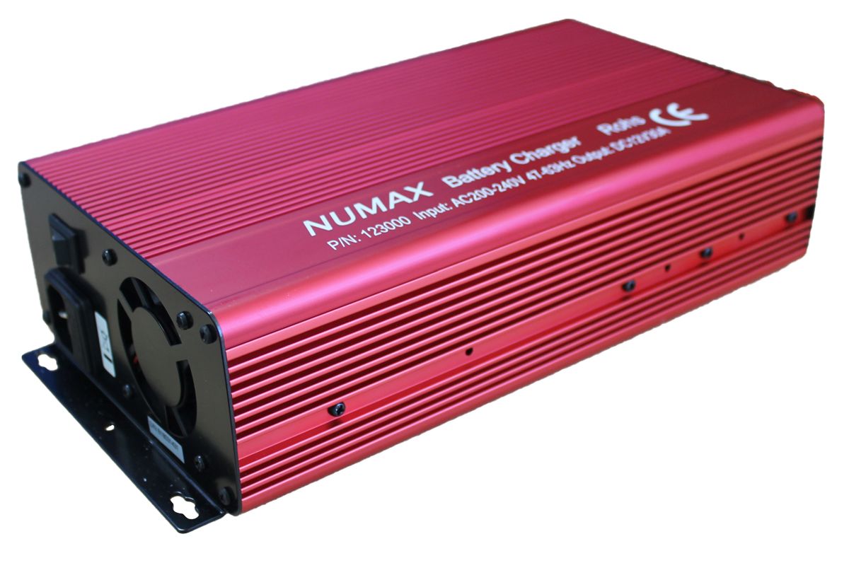 Numax Commercial Battery Charger 12V 30A