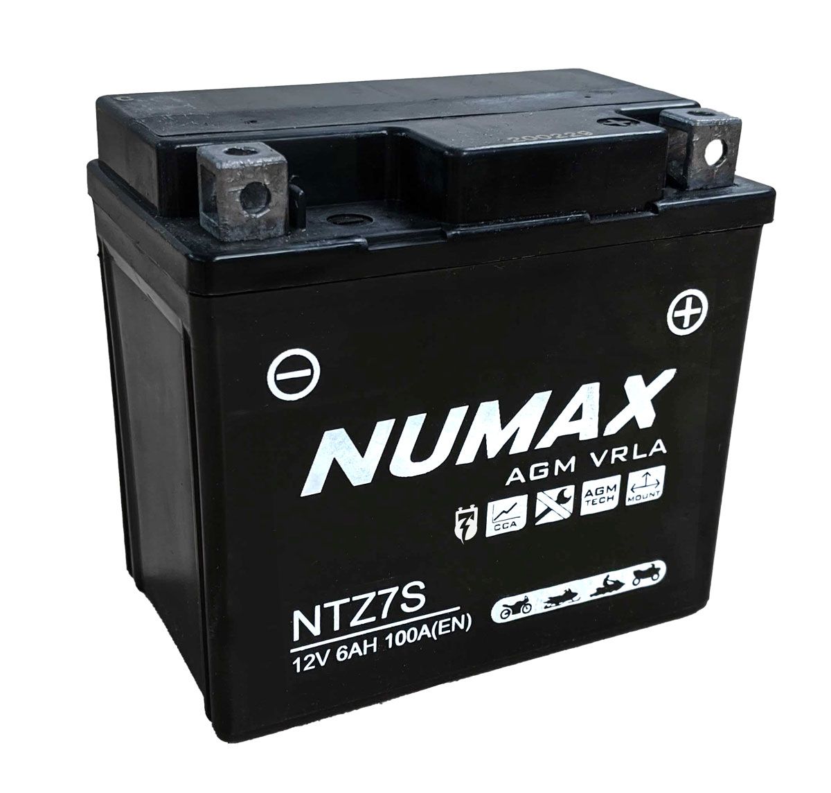 Numax NTZ7S AGM Motorcycle Battery