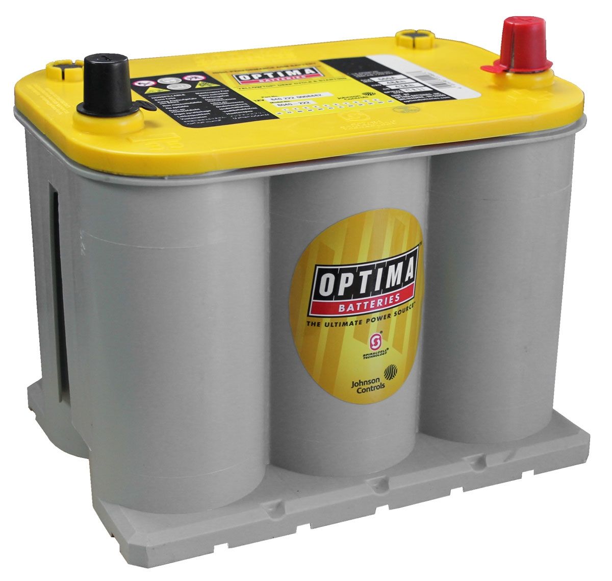 Optima Yellow Top Battery YTR 3.7 (8040-222) (BCI D35) YTR3.7 AGM