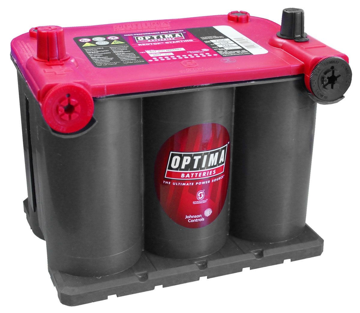 Optima Red Top Battery RTU 3.7 (8022-255) (BCI 75) RTU3.7 AGM