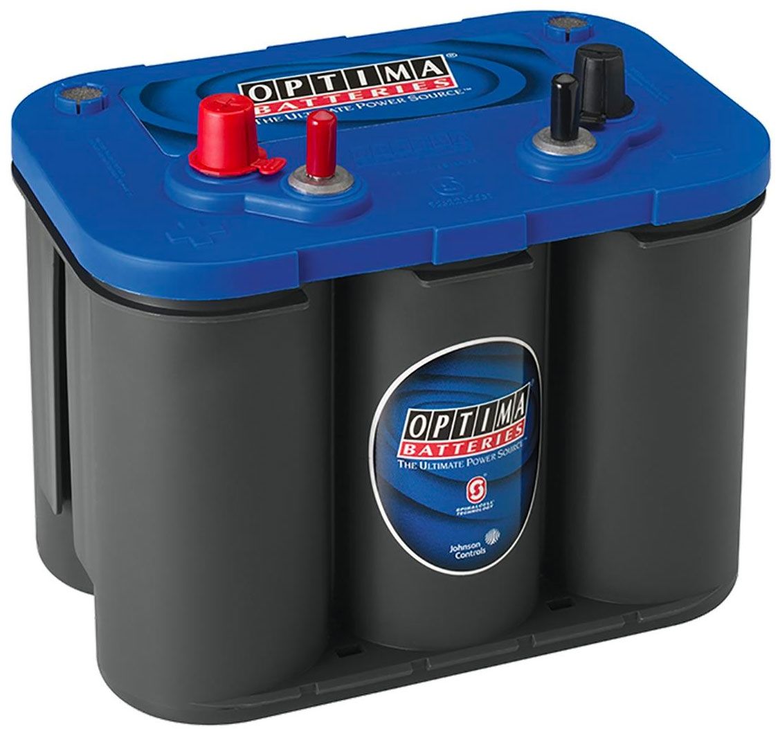 Optima Blue Top Battery BT Slim 4.2 (8006-252) (BCI 34M) BTSLIM4.2 AGM
