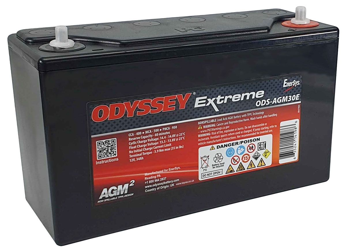 PC950 Odyssey Extreme 30 Battery - (ODS-AGM30E)