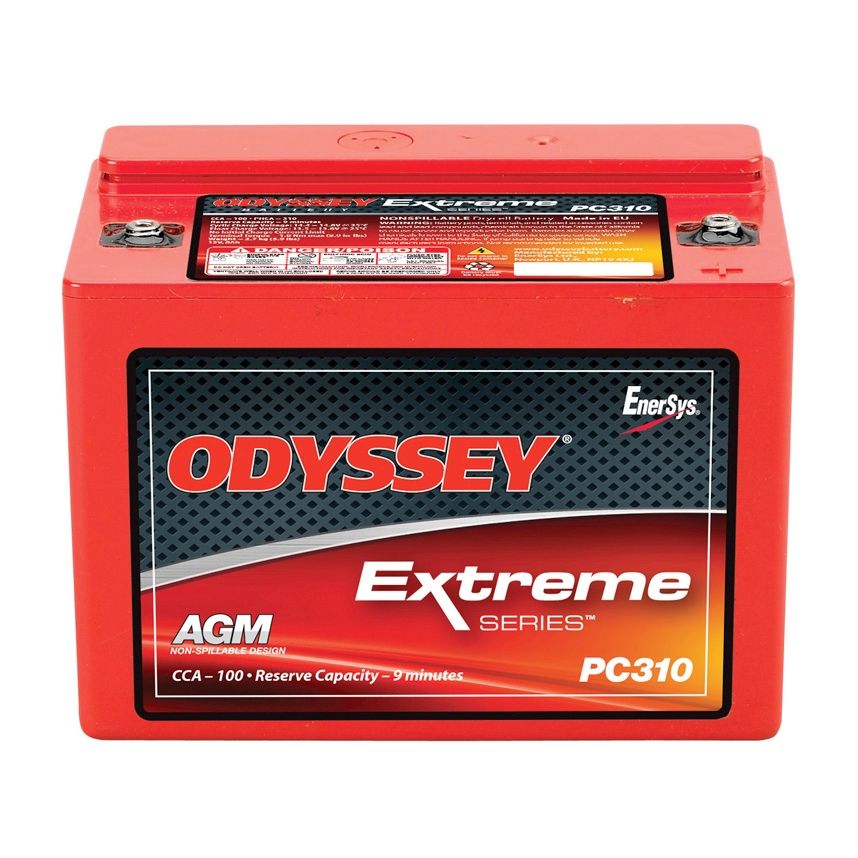 PC310 ODYSSEY Extreme Battery 12V 310 Cranking Amps (ODS-AGM8E)