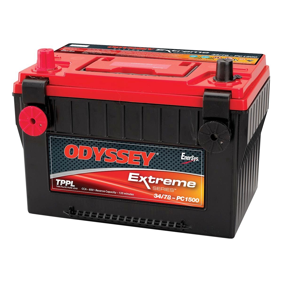 PC1500DT ODYSSEY Battery 12V 1500 Cranking Amps (ODX-AGM34 78)