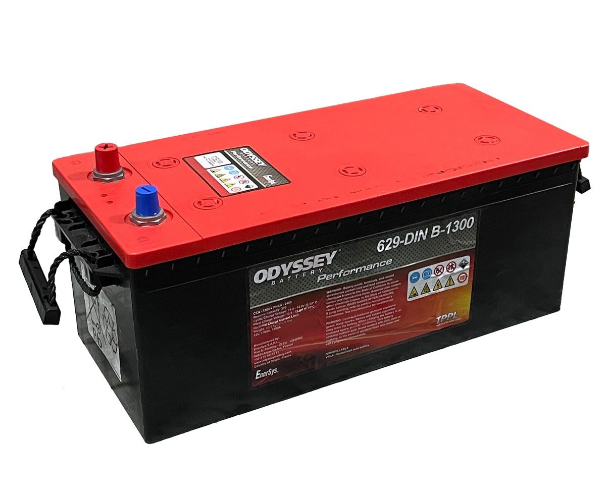 Odyssey 629-DIN B-1300 AGM Commercial Battery