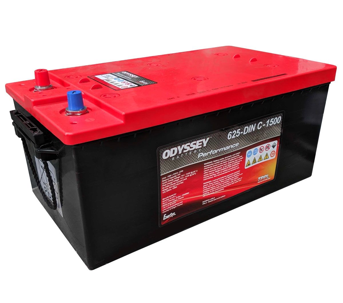 Odyssey 625-DIN C-1500 Commercial Battery