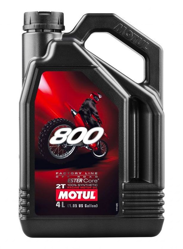 MOTUL 800 Factory Line Off Road 2T 2 Stroke Oil - 4 Litres