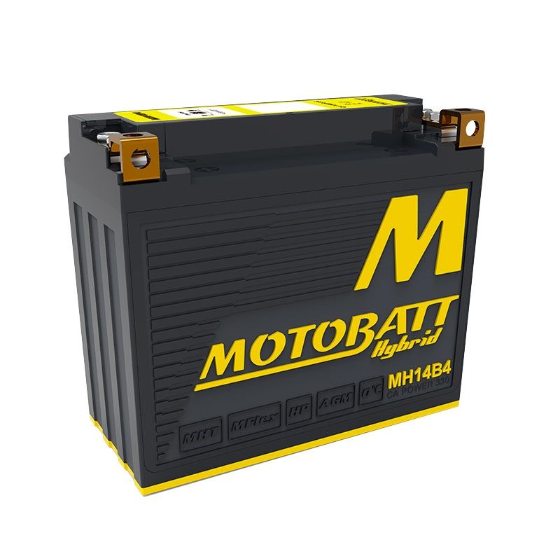 Motobatt MH14B4 AGM Motorcycle Battery