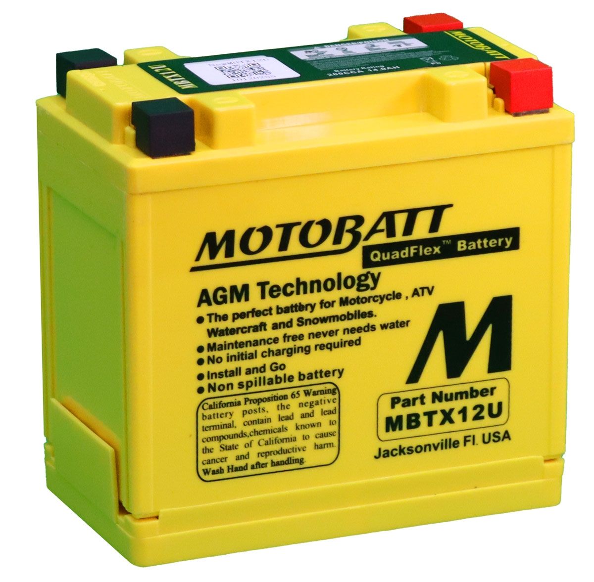 Motobatt MBTX12U