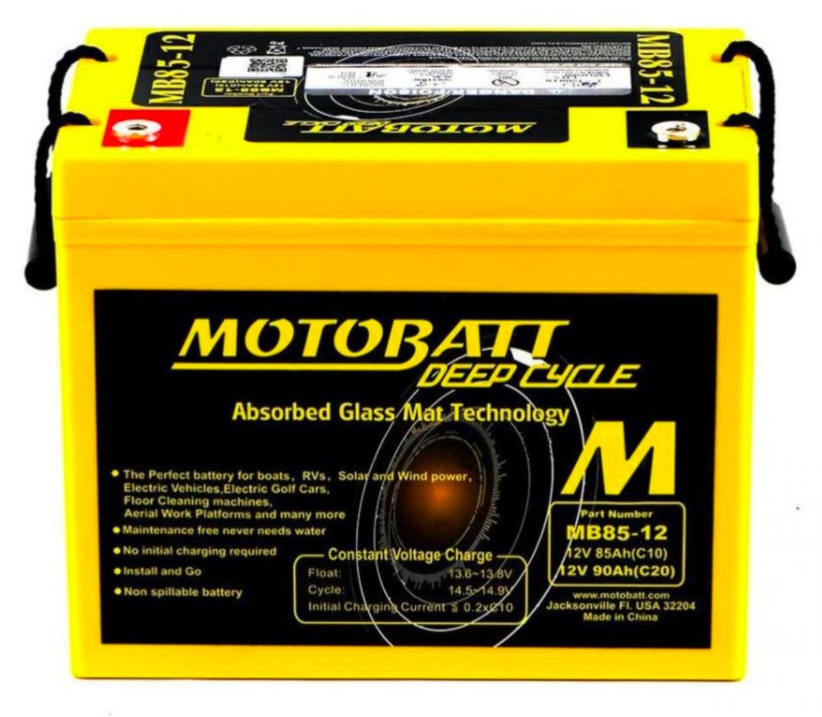 Motobatt MB90-12 AGM Leisure Battery