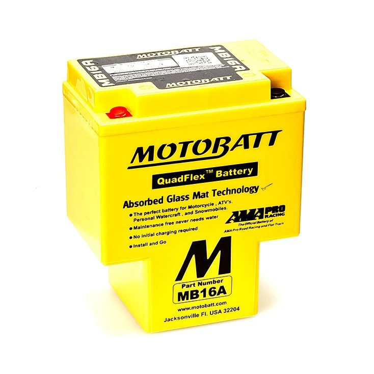 Motobatt MB16A AGM Motorcycle Battery