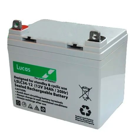 Lucas SLC 34-12 Mobility Battery 12V 34Ah