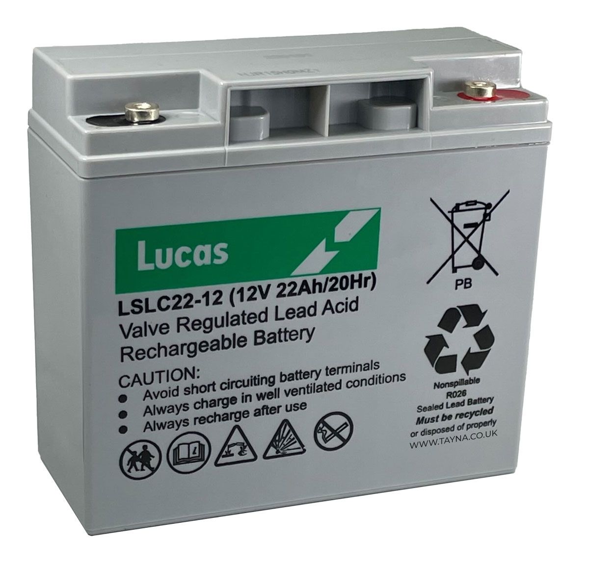 Lucas LSLC22-12 22Ah Mobility Battery