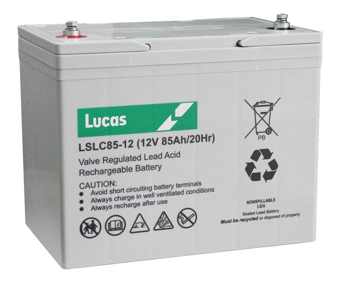 LSLC85-12 Lucas Sealed Battery 12V 85Ah