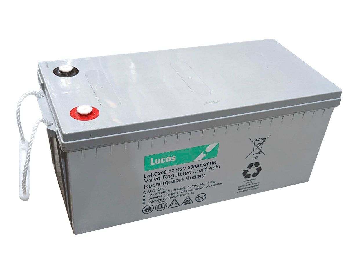 LSLC200-12 Lucas AGM Battery 12V 200Ah