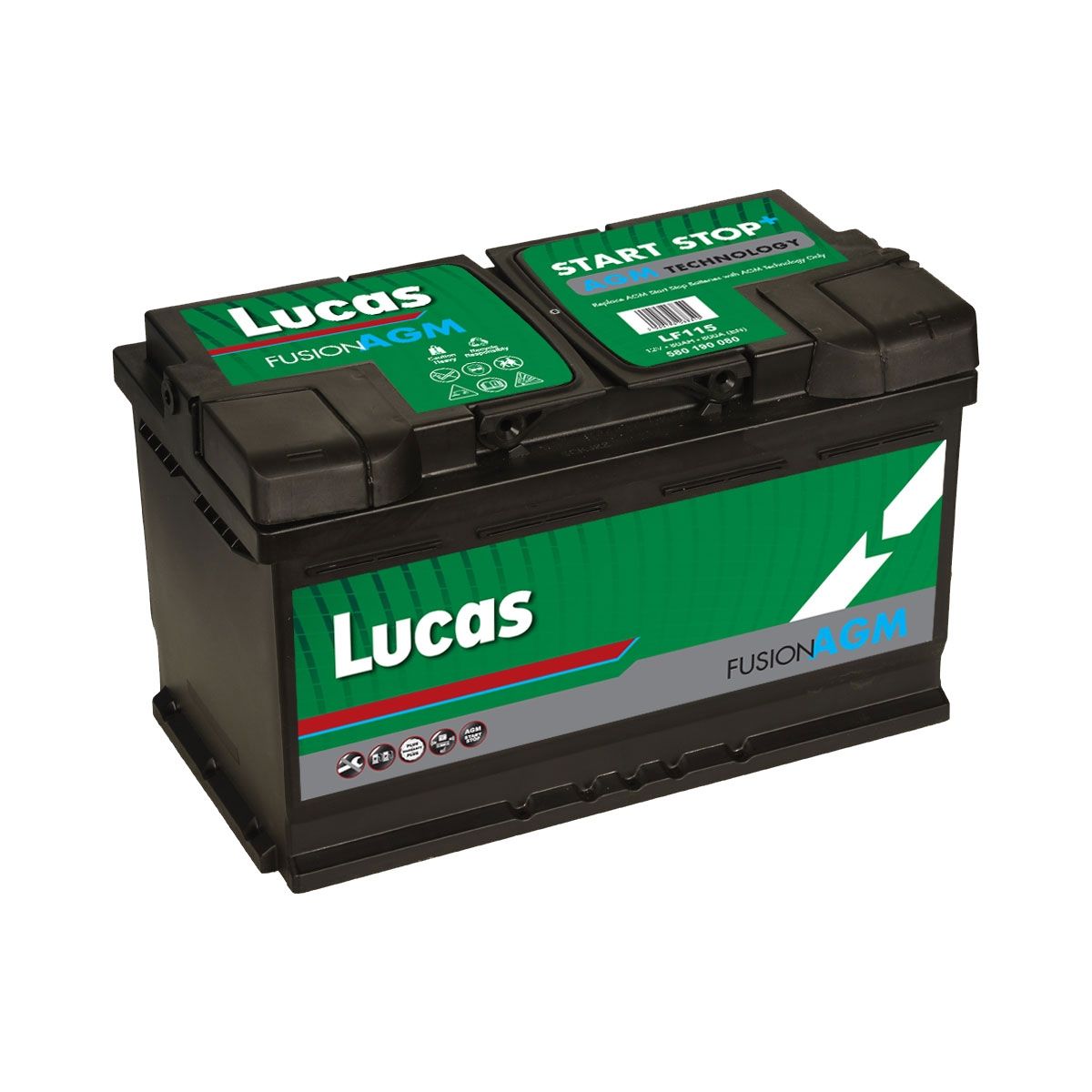 Lucas LF115 AGM Car Battery