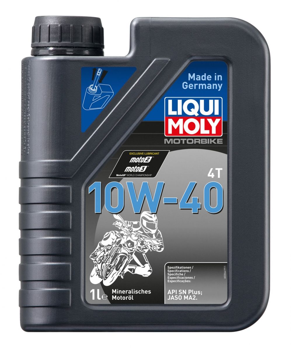 LIQUI MOLY Motorbike 4T 10W-40 Mineral Oil 1L - 3044