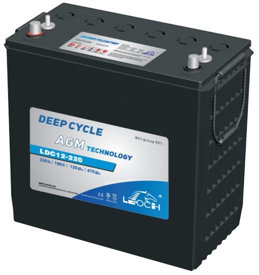 Leoch Superior Lead Carbon AGM 245Ah Battery (LDC12-220)