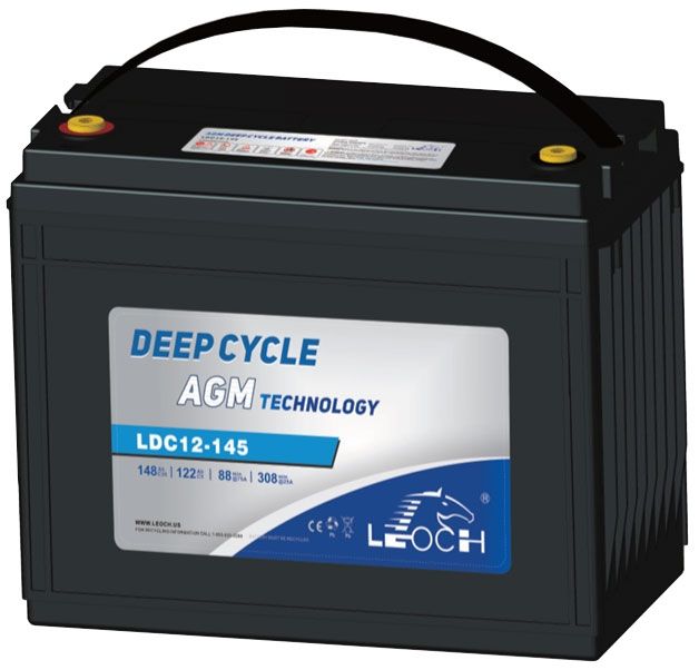 Leoch LDC12-145 Superior Lead Carbon AGM 160Ah Battery