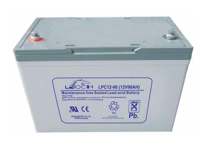 Leoch LPC12-90 AGM Battery 12V 90Ah