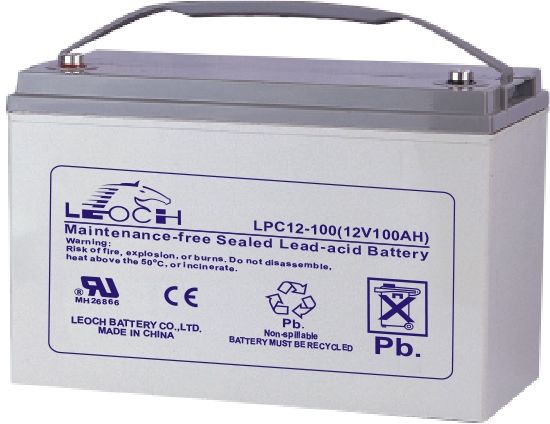 Leoch LPC12-100 AGM Battery 12V 100Ah