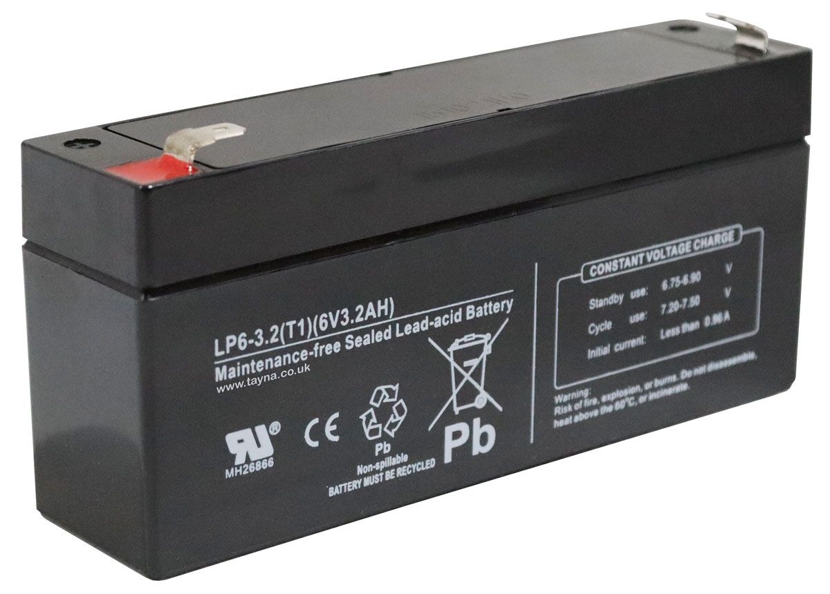 Leoch LP6-3.2 6V 3.2Ah Sealed Battery