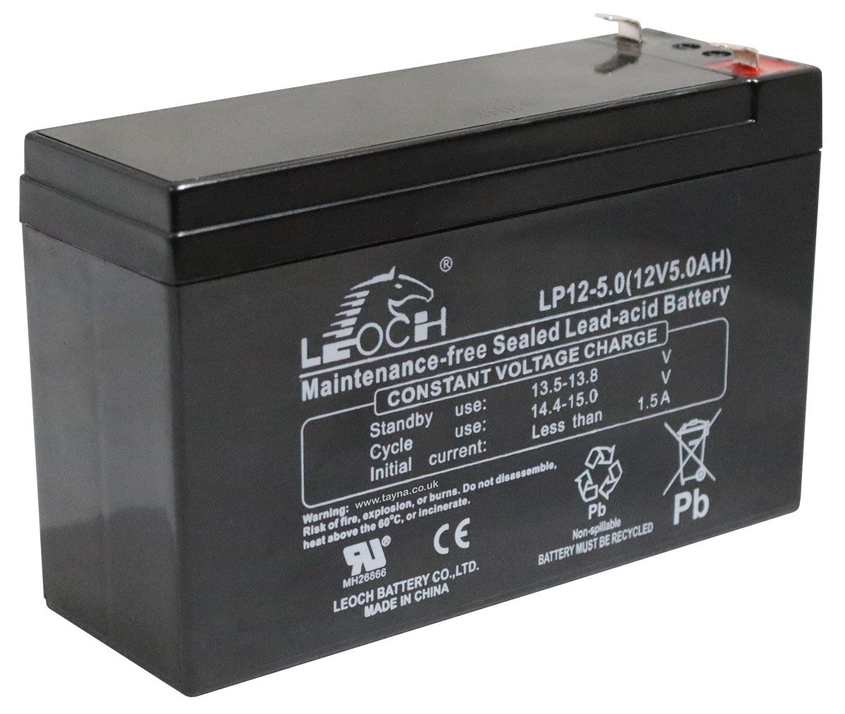 Leoch LP12-5.0 12V 5Ah Sealed Battery