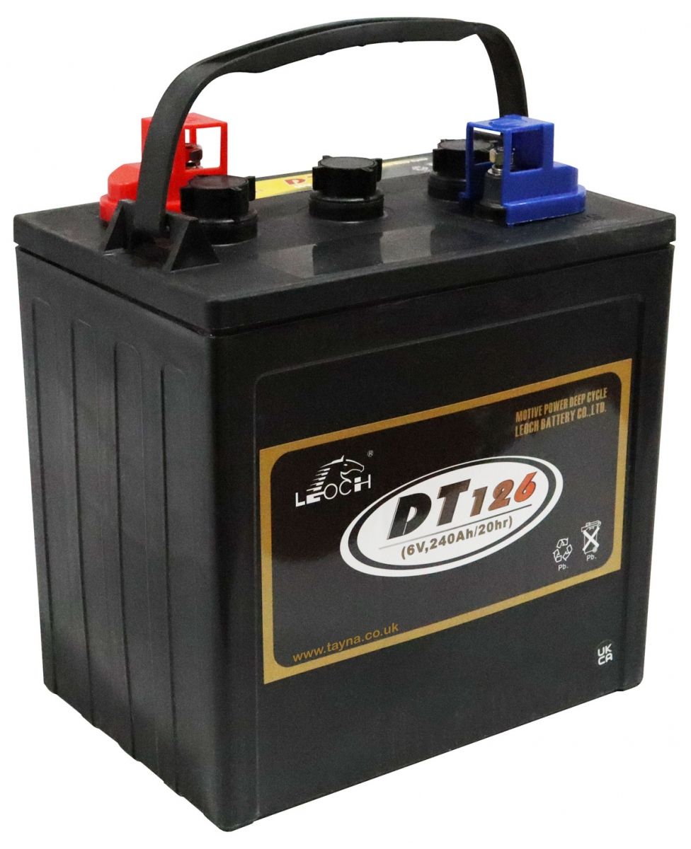 Leoch DT126 Deep Cycle Monobloc Battery 6V 240Ah