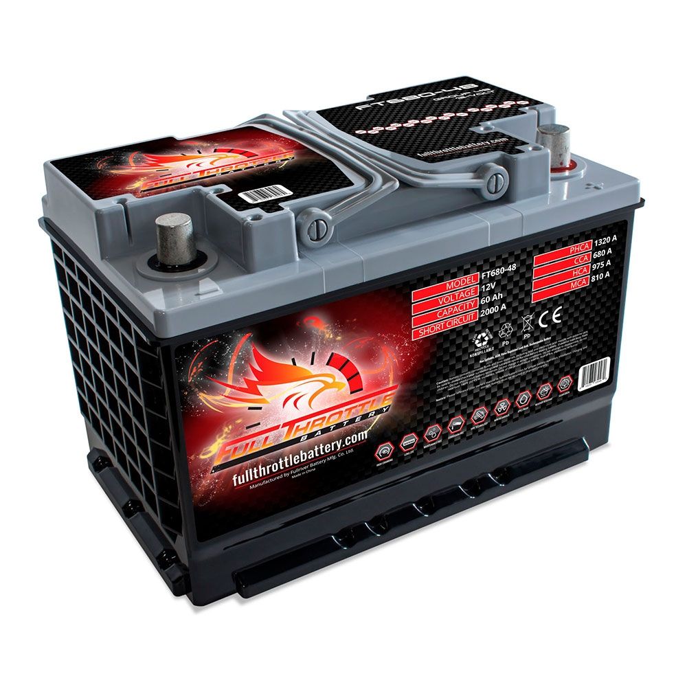 Fullriver FT680-48 AGM Car Battery