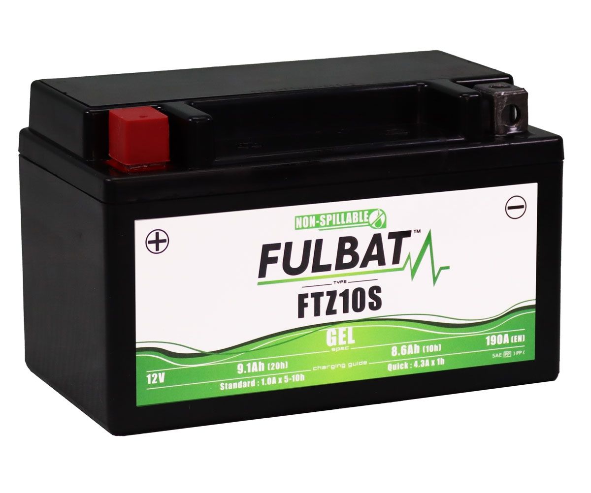 Fulbat FTZ10S GEL Motorcycle Battery