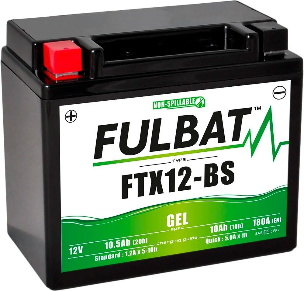 Fulbat FTX12-BS GEL GEL Motorcycle Battery