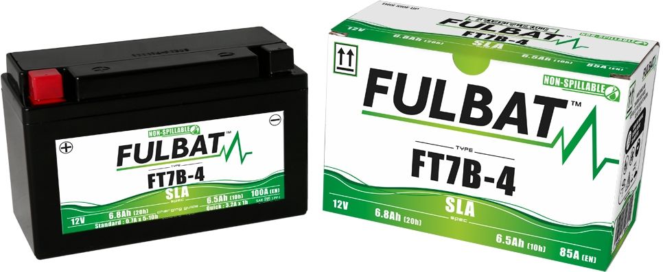 Fulbat FT7B-4 AGM Motorcycle Battery