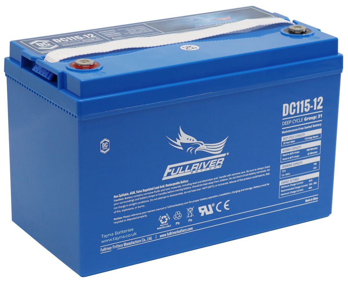 Fullriver DC115-12 AGM Leisure Battery