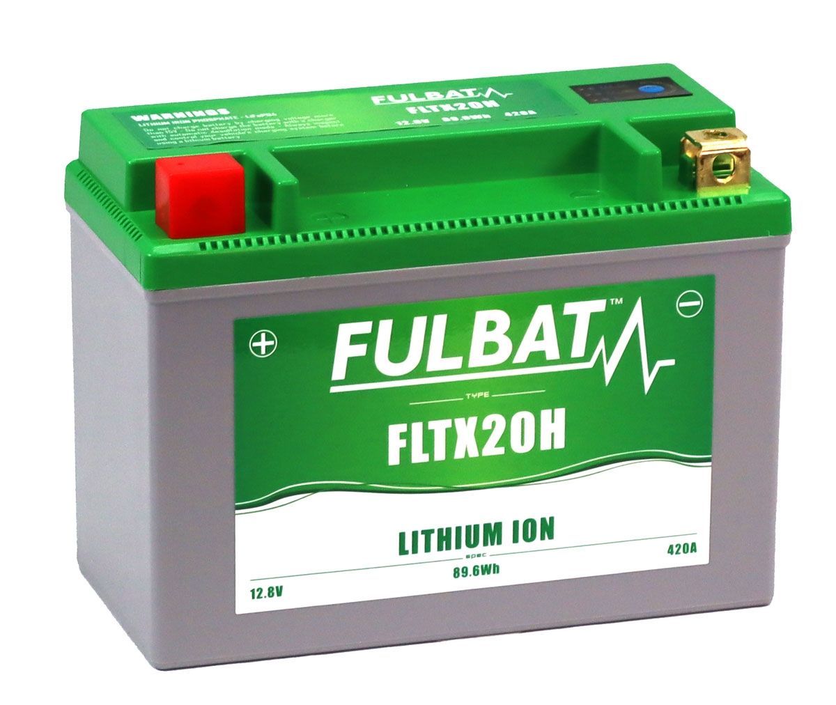 Fulbat FLTX20H Lithium Motorcycle Battery