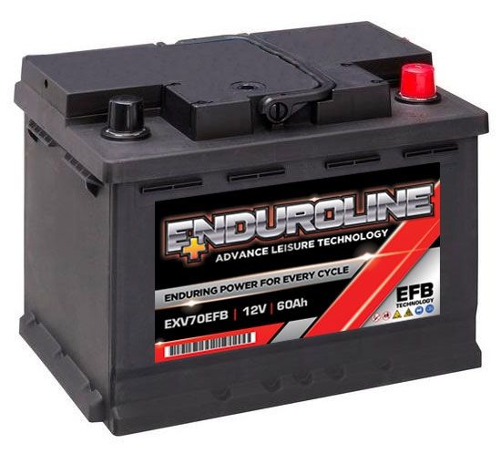 Enduroline EXV70EFB EFB Leisure Battery