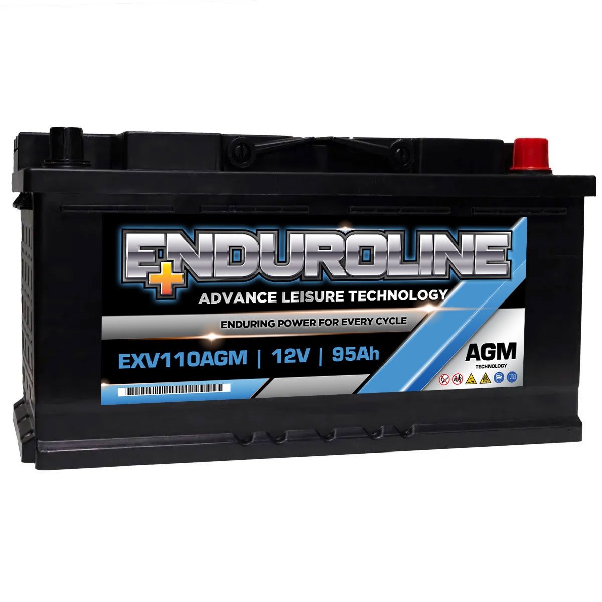 Enduroline EXV110AGM AGM Leisure Battery