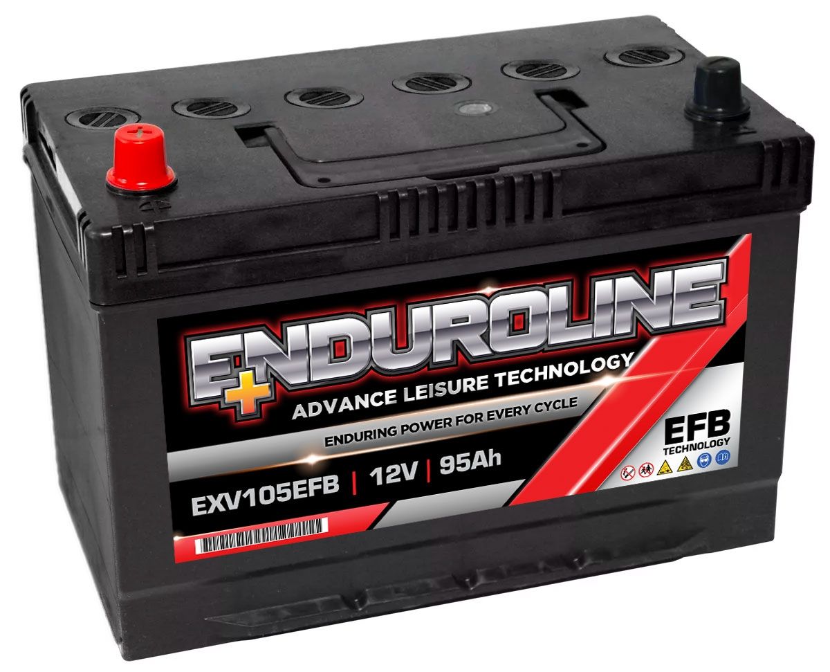 Enduroline EXV105EFB EFB Leisure Battery